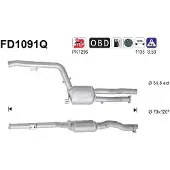 As FD1091Q Roetfilter (DPF)