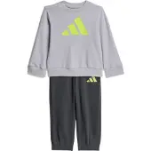 Adidas Trainingspak 'ESSENTIALS' antraciet / lichtgrijs / appel