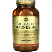 Solgar , Chelateerde Magnesium, 250 Tabletten