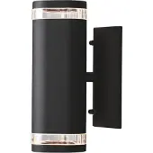 Konstsmide Wandspot Modena Up - Down 2-lichts 23cm zwart