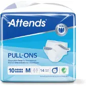 Attends Pull-Ons 10 Medium - 8 pakken van 14 stuks