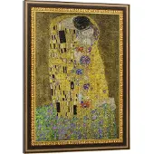 Trefl Puzzelrama 500 Stukjes: De Kus van Gustav Klimt - Ingelijst