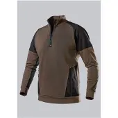 Bp 1828 Sweater Zip Stretch Slim Fit | Maat: XL