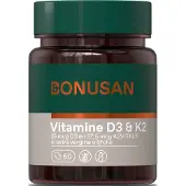 Bonusan Vitamine D3 & K2 - 60 softgels