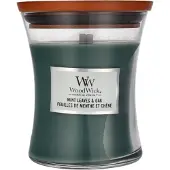 Woodwick Candle Mint Leaves &amp; Oak