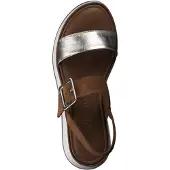 Marco Tozzi Dames Sandaal 2-28240-42 960 F-breedte Maat: 38 EU