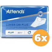 Attends 6x Cover Dri+ 40 X 60 (50 stuks)