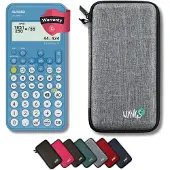 Casio fx-82NL incl. WYNGS Beschermhoes Lichtgrijs - Wetenschappelijke Rekenmachine - Basis Pakket