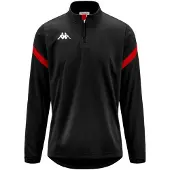 Kappa Dolvole Half Zip Sweatshirt Zwart L Man