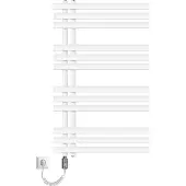 LuxeBath Badkamerradiator met verwarmingselement 600W 600x1000 mm Wit