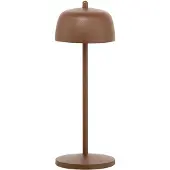 Zafferano Oplaadbare en dimbare CIRCE Corten led tafellamp