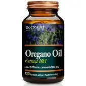Doctor Life Divoký Oregano - Extract, 3000mg, 120 capsules