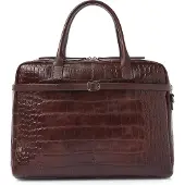 Castelijn & beerens Lisa Koffer RFID-bescherming Leer 41 cm Laptop compartiment bruin