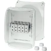Hensel DK 3535 G Aftakkast (l x b x h) 122 x 295 x 225 mm Grijs-wit (RAL 7035) IP55, IP65 1 stuk(s)