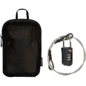 Pacsafe 10261100 Kabelslot TSA Zwart Cijferslot