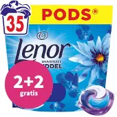 Lenor 2+2 Gratis: Wasmiddel All-in-1 Pods Zeebries 35 Stuks