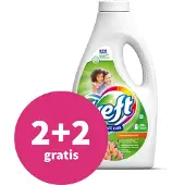 Dreft 2+2 Gratis: Vloeibaar Wasmiddel Amazone Regen 32 Wasbeurten 1,4 Liter
