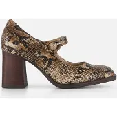 Tamaris Mary Jane Pumps bruin Synthetisch Maat 41