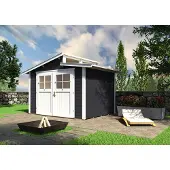 Weka Tuinhuis 226 - Antraciet/wit - 295x209cm