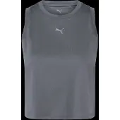 Puma Cloudspun Essential Sleeveless T-shirt Grijs L Vrouw