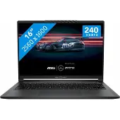 MSI Stealth A16 MercedesAMG AI+ A3XWGG-043NL AMD Ryzen AI 9 HX 370 Laptop 40,6 cm (16") Quad HD+ 32 GB DDR5-SDRAM 2 TB SSD NVIDIA GeForce RTX 5070 Wi-Fi 7 (802.11be) Windows 11 Home Grijs