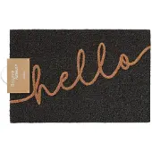 Boltze - Deurmat - Schoonloopmat - Hello - Kokos - 60x40cm
