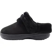 Crocs - Classic Unfurgettable Vegan Suede Clog - Pantoffels M5 / W7, zwart