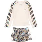 Adidas Set mokka / donkergroen / rosa / wolwit