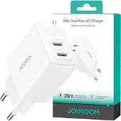 JOYROOM 20W Dual-port USB-C Oplader - Wit