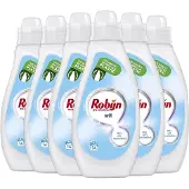 Robijn - Wasverzachter - Wit - 14 wasbeurten / 700ml x 6