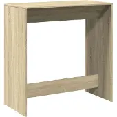 vidaXL Bartafel 102x50x103,5 cm bewerkt hout sonoma eikenkleur