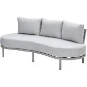 Garden Impressions Toscana loungebank L225 cm - taupe