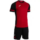 Joma Lider Short Sleeve Set Rood,Zwart M Man
