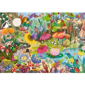Ravensburger Puzzel met 1000 stukjes. Een wereld van bloemen
