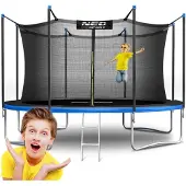 Neo-Sport Tuintrampoline 14ft/435cm met binnennet en ladder