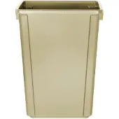 Jantex Smalle Afvalbak Beige 60ltr - FX149 - Horeca & Professioneel