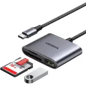 UGREEN Kaartlezer Adapter Usb-C Naar Sd Micro Sd Van Computer En Laptop