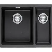 Franke Sirius SID 160 spoelbak 56cm carbon black 125.0252.215