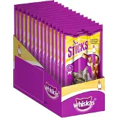 Whiskas Kattensnacks - Sticks Kip - 14x6 Stuks