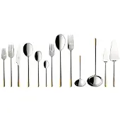Villeroy & Boch Bestekset Ella - 113-delig / 12 personen - Verguld