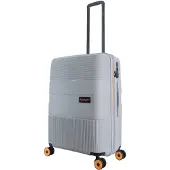 Discovery Trails Harde Koffer / Trolley / Reiskoffer - 64 Liter Medium - Zilver - Zilver / Medium