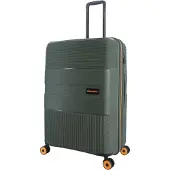 Discovery Trails Harde Koffer / Trolley / Reiskoffer - 112 Liter Large - Khaki - Khaki / Large