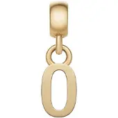 Daniel Wellington LETTER CHARM DW00400498 GOLD-PLATED LETTER O BEDEL 1 STUK