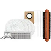 Ezviz RS20 Max Accessoireset voor Robotstofzuiger - Originele Hoofdborstel, Zijborstels, HEPA-filters, Dweilpads & Stofzakken