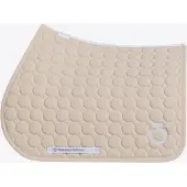 Cavalleria Toscana Circle Quilted Jersey Zadeldek Full Light Beige