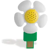 Mustard Desktop USB Luchtverfrisser - Daisy - Wit