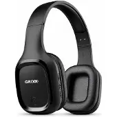 Grixx draadloze Bluetooth koptelefoon - Over-ear - Microfoon - Zwart - Lichtgewicht
