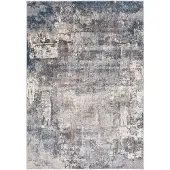 Surya Noa vloerkleed modern abstract blauw