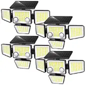 Lumisky Set van 4 zonnesensorprojectoren 700LM FAIRVIEW