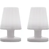 Lumisky Set van 2 draadloze tafellampen H22CM LADY MINI